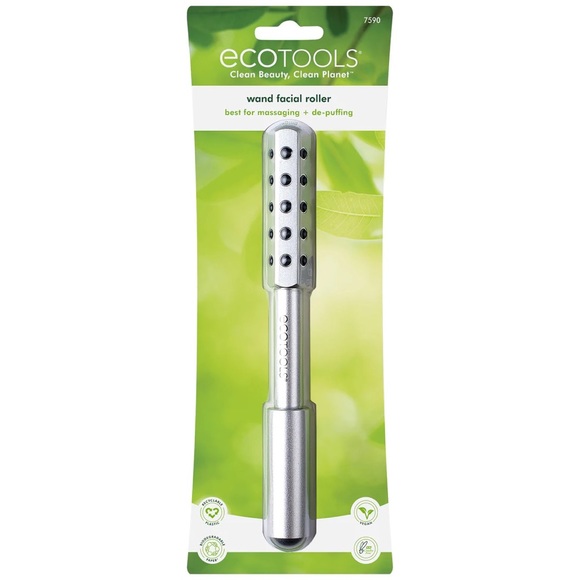 NWT ECOTOOLS clean beauty clean planet wand facial roller massaging & depuffer - Picture 3 of 6
